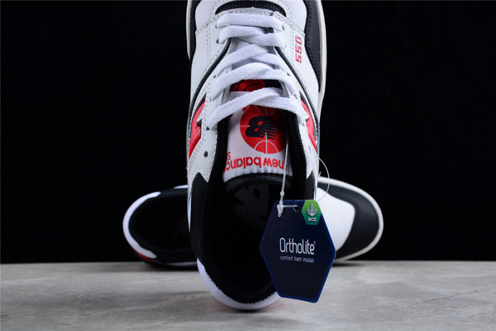 new balance 550 white red black bb550hr1